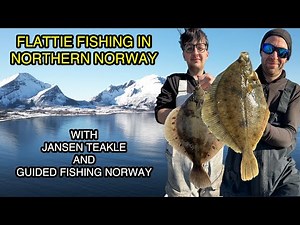 Fishing for plaice and dab in the north of Norway with Jansen Teakle and Guided Fishing Norway