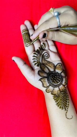 12K views · 263 reactions | Easy front hand mehndi design #mehndi #mehndidesigns | Creative Ideas by Shefu | Facebook
