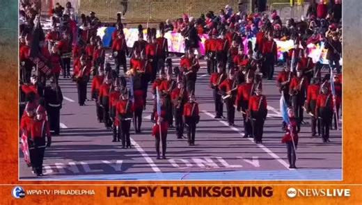 The 2025 6ABC/Dunkin’ Thanksgiving Day Parade was one for the books! Thank you to our incredible school community and beyond for the support of our band - we feel the love and hope we’ve made you proud ❤️🖤🦃 Happy Thanksgiving to all! Enjoy the Kingsway Regional Marching Band’s 6th consecutive performance in the parade, featuring “Christmas Medley” arranged by Jay Dawson. | Kingsway Bands