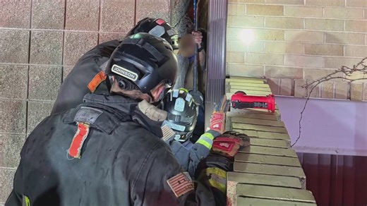 Greeley firefighters rescue man trapped between 2 buildings for nearly 20 hours