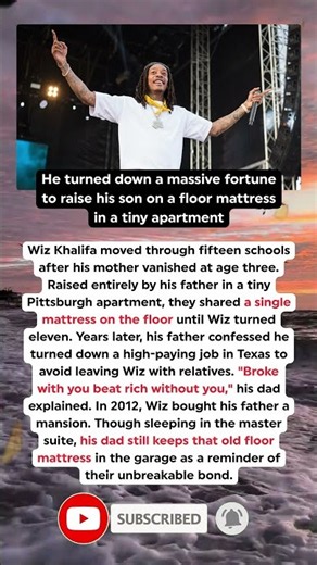 Wiz Khalifa's Emotional Confession About His Father Leaves Fans In Tears