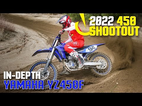 In-Depth 2022 450 Shootout: 2022 Yamaha YZ450F