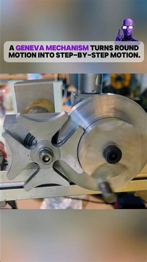 Geneva mechanism ⚙️ #shorts #mechanical #design