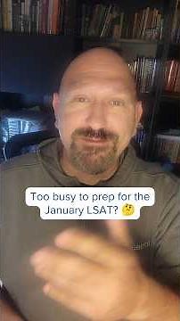Too busy to prep for the LSAT? | January LSAT Class for Non-Traditional Students