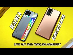 Redmi Note 10 Pro Vs Realme 8 Speed Test, Ram Management | Realme 8 vs Redmi Note 10 Pro
