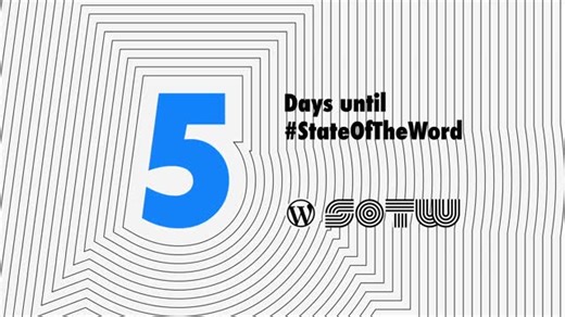 WordPress on Instagram: "5 days until State of the Word 2025. Think of it as “release day + roadmap reveal + global watch party” all in one. WordPress 6.9 ships, we look ahead to WordPress beyond, and you get a front-row seat from wherever you are. Plan how you will watch: https://wordpress.org/state-of-the-word/ #StateOfTheWord #WordPress"