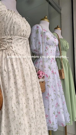 Vestidos cottagecore y aesthetic: por qué enamoran