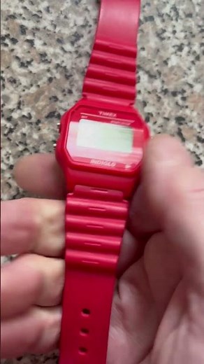 Timex 555 Alarm Chronograph Retro Digital Watch