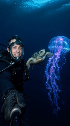 Pensé que era una MEDUSA normal… hasta que me acerqué 😳