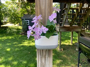 9" Tall Pot Hanger - Adjustable to Hold 2-3/4" to 8-1/4" Tall Pots. - Etsy