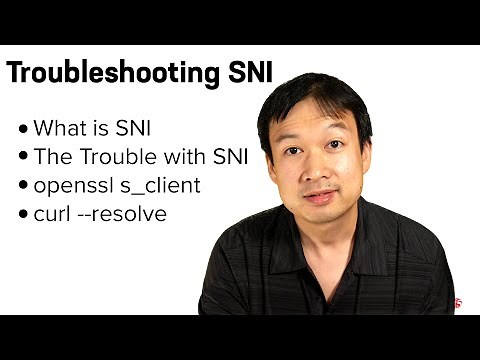 Troubleshooting SNI