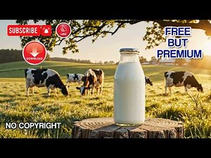 Fresh Milk Commercial Ad | Pure Dairy Milk Product Advertisement 4K