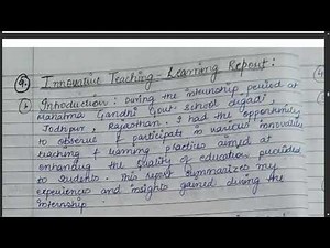 Full internship diary| B.Ed internship diary| (complete File pdf)| English medium