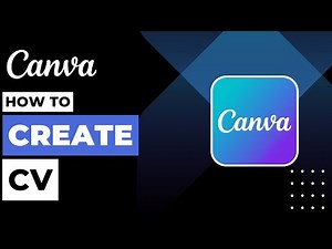 How To Create CV In Canva !