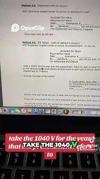 IRS Method A4V Strategy for Tax Refunds