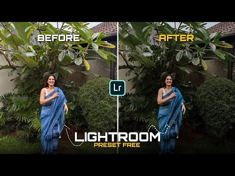 Natural OUTDOOR Photo Editing | Lightroom Free Preset | MOODY EDIT