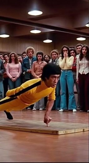 Bruce Lee's legendary one-finger push-ups | A true recreation of 1970s kung fu training #kungfu