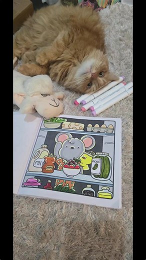 Late-night snacking cozy coloring 🌙✨ Quiet moments, soft colors, and a little midnight treat. This is my kind of calm 💭🖍️ Would you join me for a cozy night? Nocne podjadanie cozy kolorowanka 🌙✨ Ciche chwile, delikatne kolory i mała przekąska o północy. Tak wygląda mój spokój 💭🖍️ Dołączysz do mnie na taki cozy wieczór? #colotok #cozycoloring #coloring #cozycoloringbook #ohuhu @Ohuhuart @cocowyocoloring