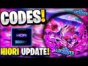 🤯*NEW* ALL WORKING HIORI UPDATE CODES FOR LOCKOVER! ROBLOX LOCKOVER CODES