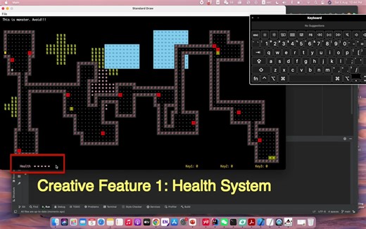 [转码系列1] 转码选手的project展示： BYOW game | UC Berkeley CS61BL Final project | Java编写小游戏
