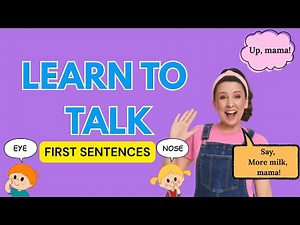 First Sentences with Ms. Rachel | Learn to Talk | Toddler Speech Delay | Speech Practice Video
