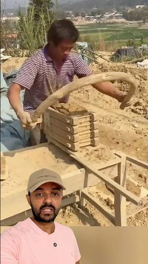 New way to make clay bricks 😱