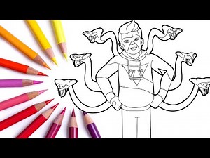 How to Draw new 3D cartoon show Ekans | Main Hu Ekans easy cartoon drawing‪@SuperJoyToon‬