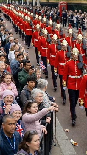 A Royal Tradition in Motion 💂‍♂️🇬🇧 #shorts