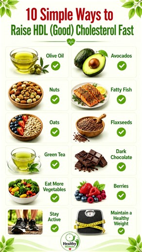 10 Simple Ways to Raise HDL (Good) Cholesterol Fast