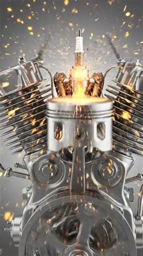 four stroke IC engine# four strock petrol engine