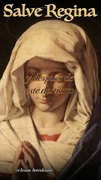 ✨ Salve Regina en Latín | A Capela con Subtítulos en Español 🎶 #salve #regina #virgenmaria