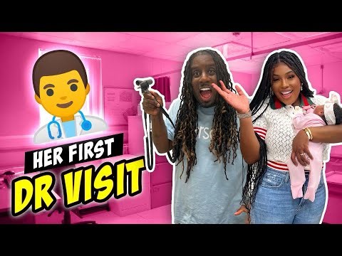 OUR BABY GIRL WENT TO HER FIRST DR APPT AND WE FOUND THIS OUT