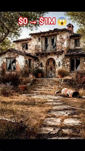 The $0 to $1,000,000 Transformation You Have to See to Believe 😱 #beforeafter #hometransformation