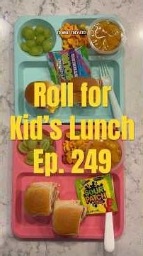 The dice chose my kids lunch today!