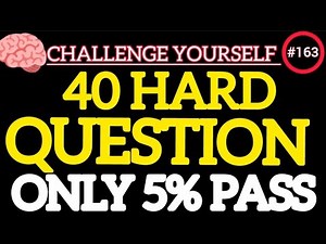 Are You the Smartest? 40-Question Mind-Blowing GK Quiz Challenge! Can you pass?