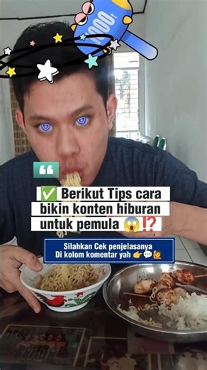 ✅ Berikut Tips cara bikin konten hiburan untuk pemula 😱⁉️ #education #shortvideo #semuaorang