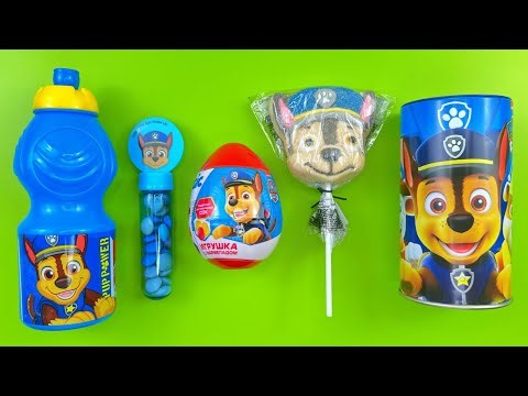 💙❤️ PAW PATROL satisfying Candy ASMR |Funny yummy Sweets and Toys Opening I Skye | Marshall | Chase