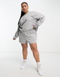 ASOS DESIGN plus size summer weight short and sweat set | ASOS