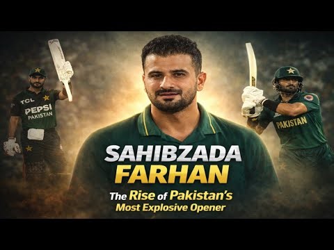 The rise of Pakistan's explosive Opener| Sahibzada Farhan Documentary