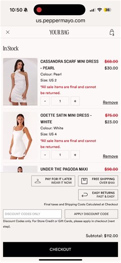 BRIDES…. RUN TO PEPPERMAYO!! extra 50% off right now sale items 👀👀👀 #2026bride #2027bride #bride #engaged #wedding