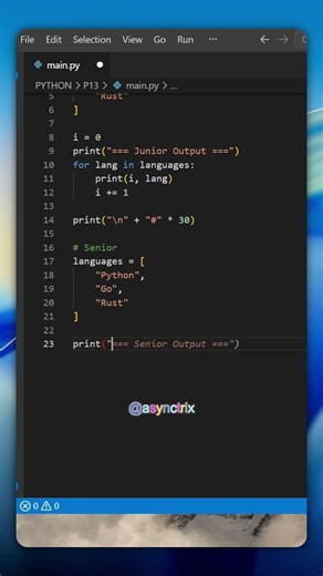 Junior vs Senior Python Developers 🤯 || #coding #programming #python