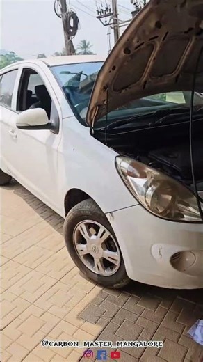 HYUNDAI I20 DIESEL CAR ENGINE DECARBONIZING @CARBON MASTER MANGALORE.📞8073323354