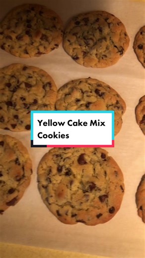 Yellow Cake Mix Cookies! #ItsGreatOutdoors #easyrecipe #MakeNightsEpic #easydessert #cookierecipe #fyp #fypシ #foryou #foryoupage