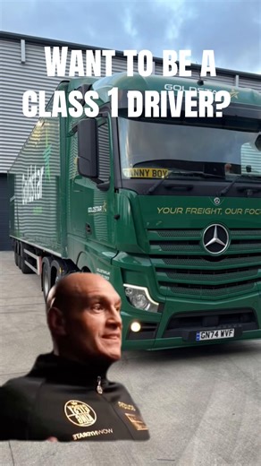 Become a Class 1 Lorry Driver: Natural Talent Required