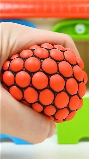 Satisfying Garage | How I Made Foam Slime Balls Oddly Crunchy ASMR #asmr #toys #popit