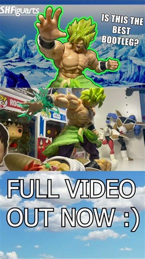S.H Figuarts Broly Review #broly #accessories #reviews