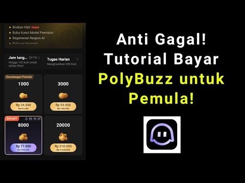 Cara Bayar PolyBuzz - Cara Membeli Koin di Aplikasi PolyBuzz