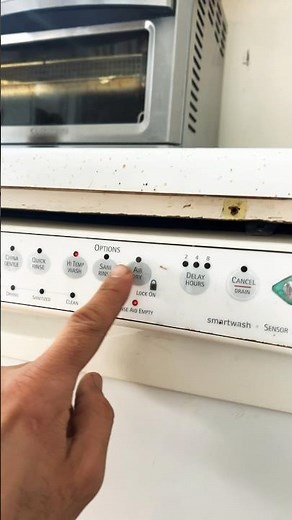 How to reset kenmore dishwasher