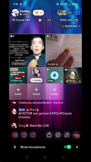 TUESPETRUS RCC VS RIVERA INC Q &A part2#debate #fyp #discussion #questionandanswers ##religion @west_ph_catholic @meann.reyes0