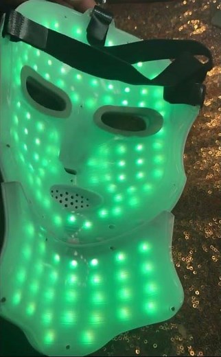7-Color LED Face Mask with Neck
